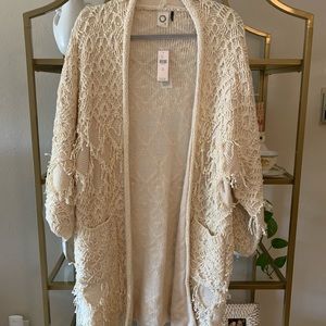 Anthropologie Boho Cardigan